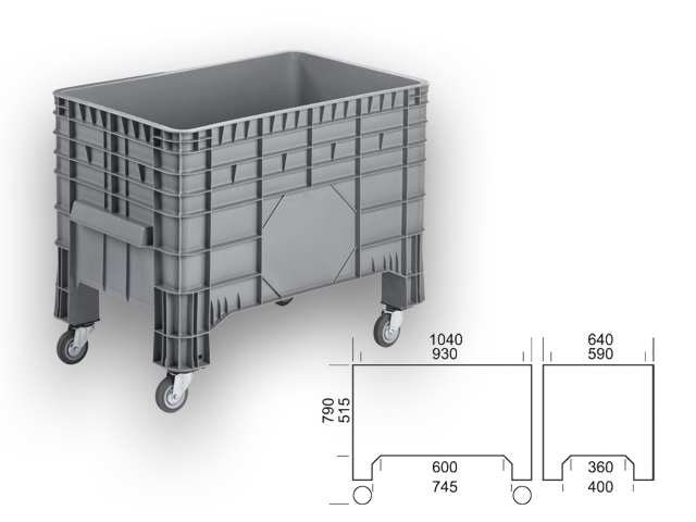 Caja ordenación multiuso Caja Plast. 31L. Plata 62X45X18 Cm. — Ferretería  Roure Juni